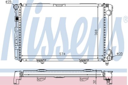 VMPG-17131 - 62671A Radiator,Engine Cooling | VMP Spares