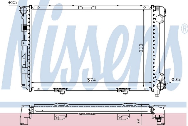VMPG-17131 - 62671A Radiator,Engine Cooling | VMP Spares