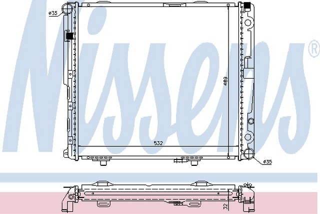 VMPG-17134 - 62693A Radiator,Engine Cooling | VMP Spares
