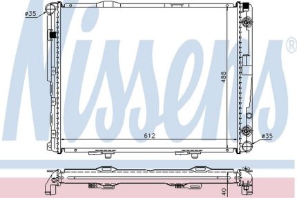 VMPG-17136 - 62695A Radiator,Engine Cooling | VMP Spares