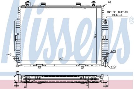 VMPG-17140 - 62716A Radiator,Engine Cooling | VMP Spares