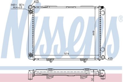 VMPG-17143 - 62734A Radiator,Engine Cooling | VMP Spares