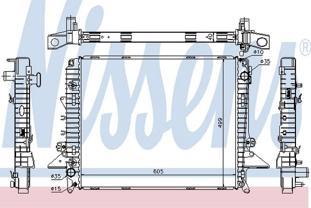 VMPG-17159 - 64321A Radiator,Engine Cooling | VMP Spares