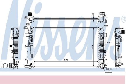 VMPG-17174 - 67156A Radiator,Engine Cooling | VMP Spares