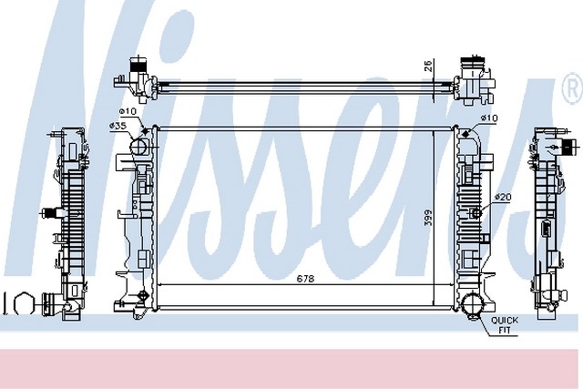 VMPG-17174 - 67156A Radiator,Engine Cooling | VMP Spares
