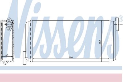 VMPG-17187 - 72002 Heater Radiator | VMP Spares
