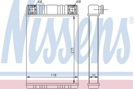 VMPG-17191 - 72028 Heater Radiator | VMP Spares