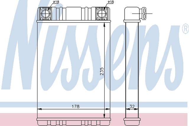 VMPG-17191 - 72028 Heater Radiator | VMP Spares