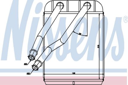VMPG-17204 - 73975 Heater Radiator | VMP Spares