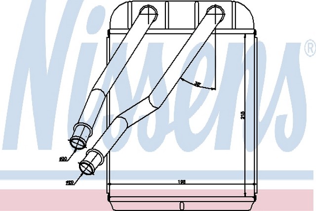 vmp-369869 VMPG-17204 - 73975 Heater Radiator | VMP Spares