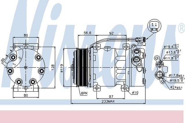 vmp-369873 VMPG-17209 - 89035 AC Compressor | VMP Spares
