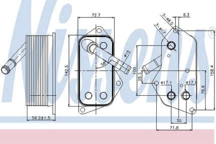 VMPG-17211 - 90689 Oil Cooler | VMP Spares