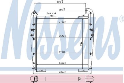 VMPG-17257 - 96960 Intercooler Radiator | VMP Spares