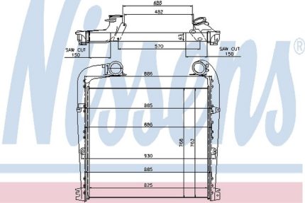 VMPG-17265 - 97029 Intercooler Radiator | VMP Spares