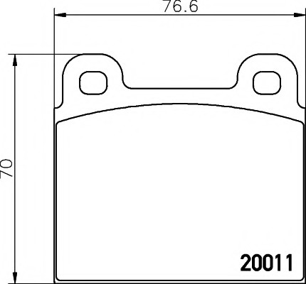 VMPG-18996 - 2001102 Brake Pad | VMP Spares