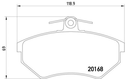 VMPG-18997 - 2016801 Brake Pad | VMP Spares