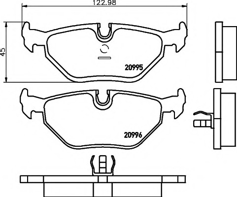 VMPG-19010 - 2099501 Brake Pad | VMP Spares