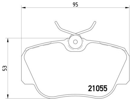 VMPG-19012 - 2105503 Brake Pad | VMP Spares