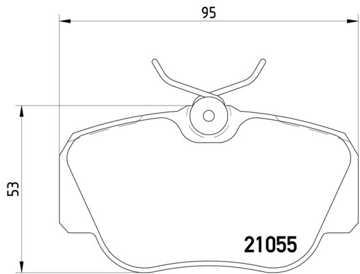 VMPG-19012 - 2105503 Brake Pad | VMP Spares