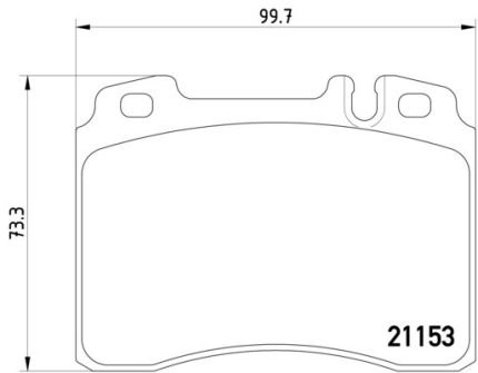 VMPG-19013 - 2115307 Brake Pad | VMP Spares
