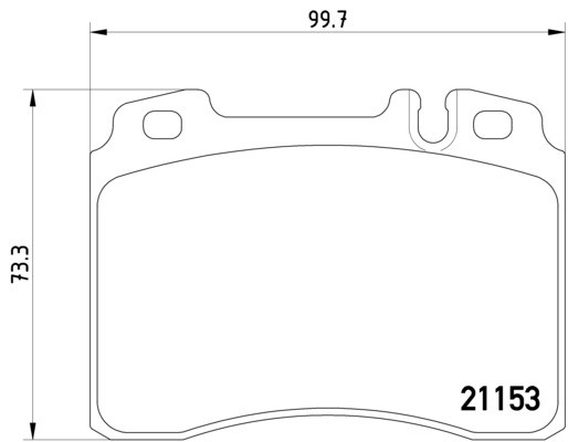 VMPG-19013 - 2115307 Brake Pad | VMP Spares
