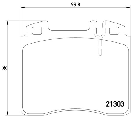 VMPG-19015 - 2130304 Brake Pad | VMP Spares