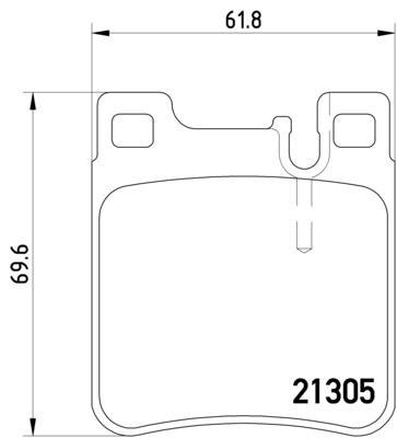 VMPG-19016 - 2130501 Brake Pad | VMP Spares