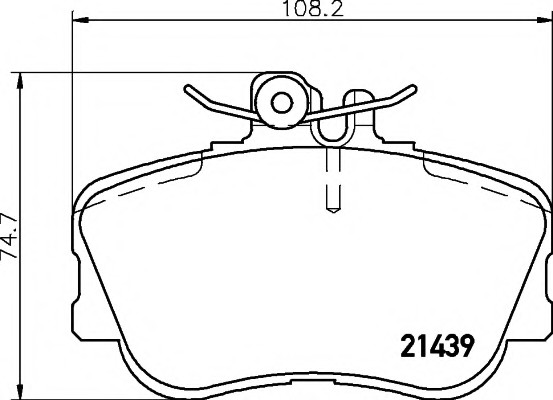VMPG-19017 - 2143905 Brake Pad | VMP Spares