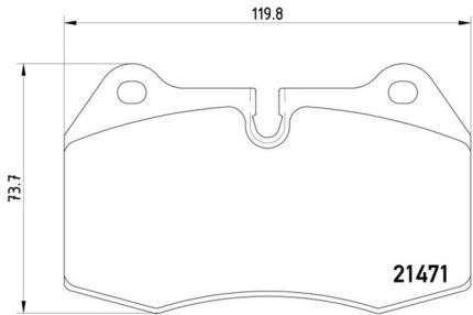 VMPG-19019 - 2147102 Brake Pad | VMP Spares