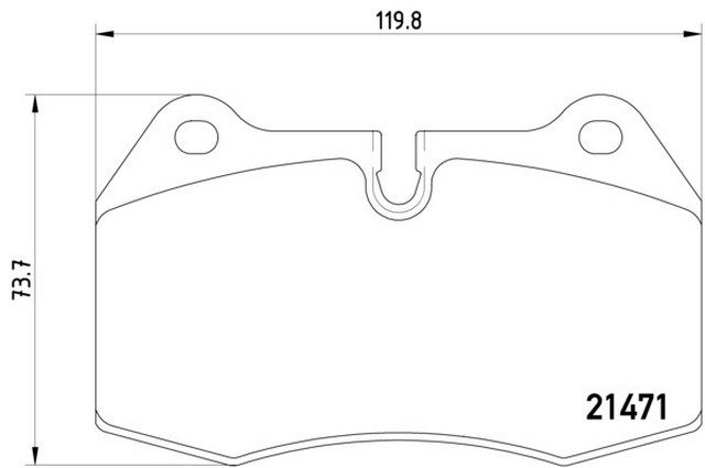 VMPG-19019 - 2147102 Brake Pad | VMP Spares