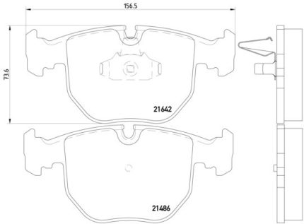 VMPG-19022 - 2148602 Brake Pad | VMP Spares