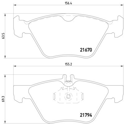 VMPG-19030 - 2167001 Brake Pad | VMP Spares