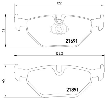 VMPG-19031 - 2169103 Brake Pad | VMP Spares