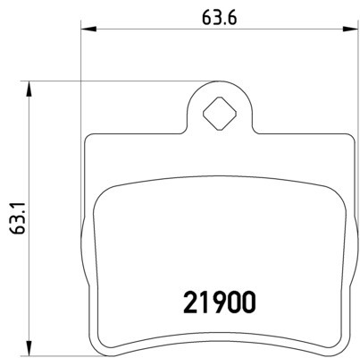 VMPG-19037 - 2190003 Brake Pad | VMP Spares