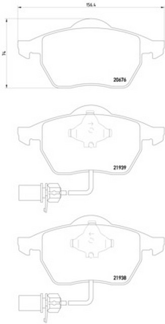 VMPG-19044 - 2193801 Brake Pad | VMP Spares
