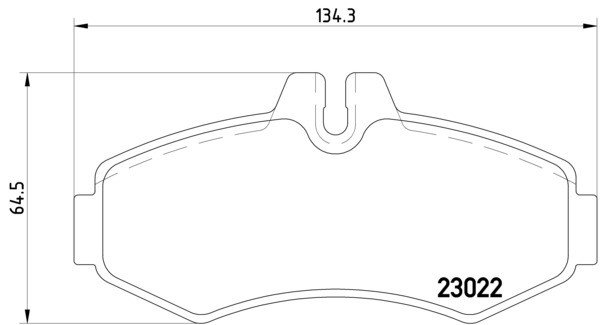 VMPG-19051 - 2302201 Brake Pad | VMP Spares