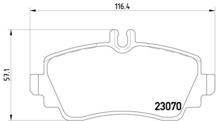 VMPG-19052 - 2307003 Brake Pad | VMP Spares