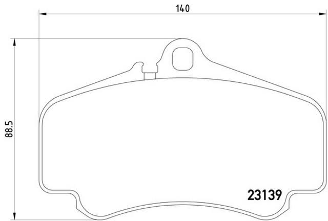 VMPG-19058 - 2313901 Brake Pad | VMP Spares