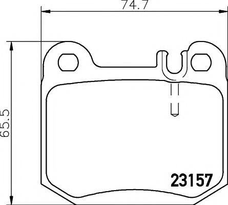 VMPG-19060 - 2315702 Brake Pad | VMP Spares