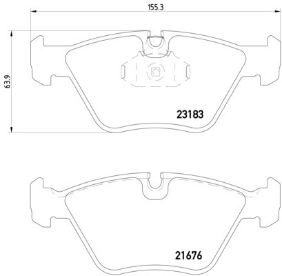VMPG-19061 - 2318302 Brake Pad | VMP Spares