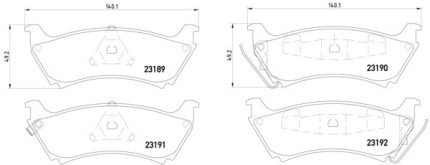 VMPG-19062 - 2318902 Brake Pad | VMP Spares