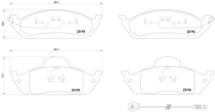 VMPG-19064 - 2319303 Brake Pad | VMP Spares