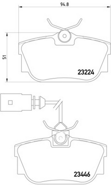 VMPG-19065 - 2322416 Brake Pad | VMP Spares