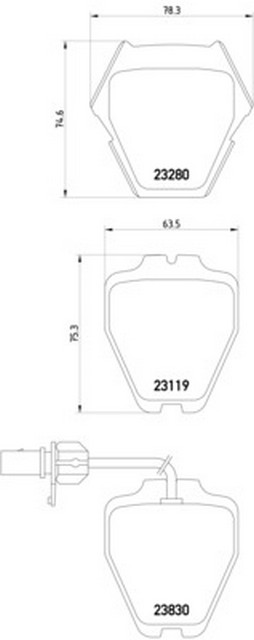 VMPG-19067 - 2328001 Brake Pad | VMP Spares