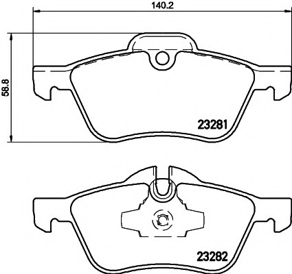 VMPG-19068 - 2328101 Brake Pad | VMP Spares