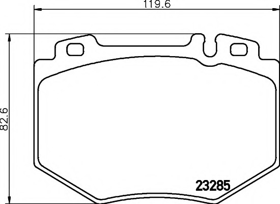 VMPG-19069 - 2328501 Brake Pad | VMP Spares
