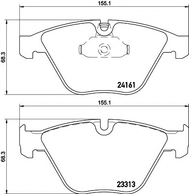 VMPG-19073 - 2331303 Brake Pad | VMP Spares