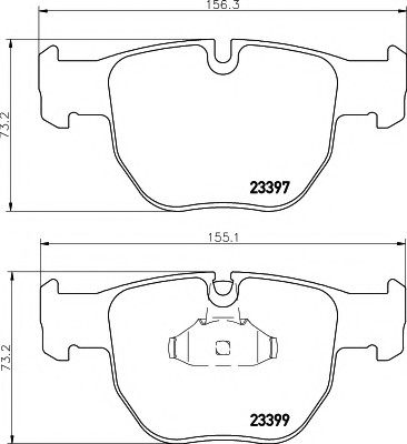 VMPG-19077 - 2339703 Brake Pad | VMP Spares