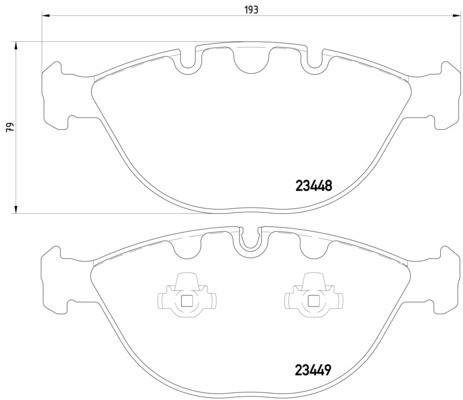 vmp-371265 VMPG-19081 - 2344801 Brake Pad | VMP Spares