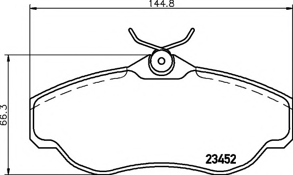 VMPG-19082 - 2345201 Brake Pad | VMP Spares